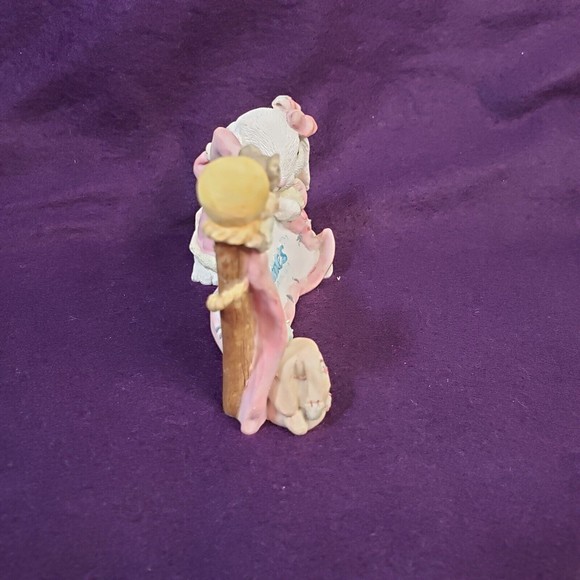 Patchville Bunnies Signature Marker w/original box  Easter Rabbit Bunny Sign - Picture 6 of 8